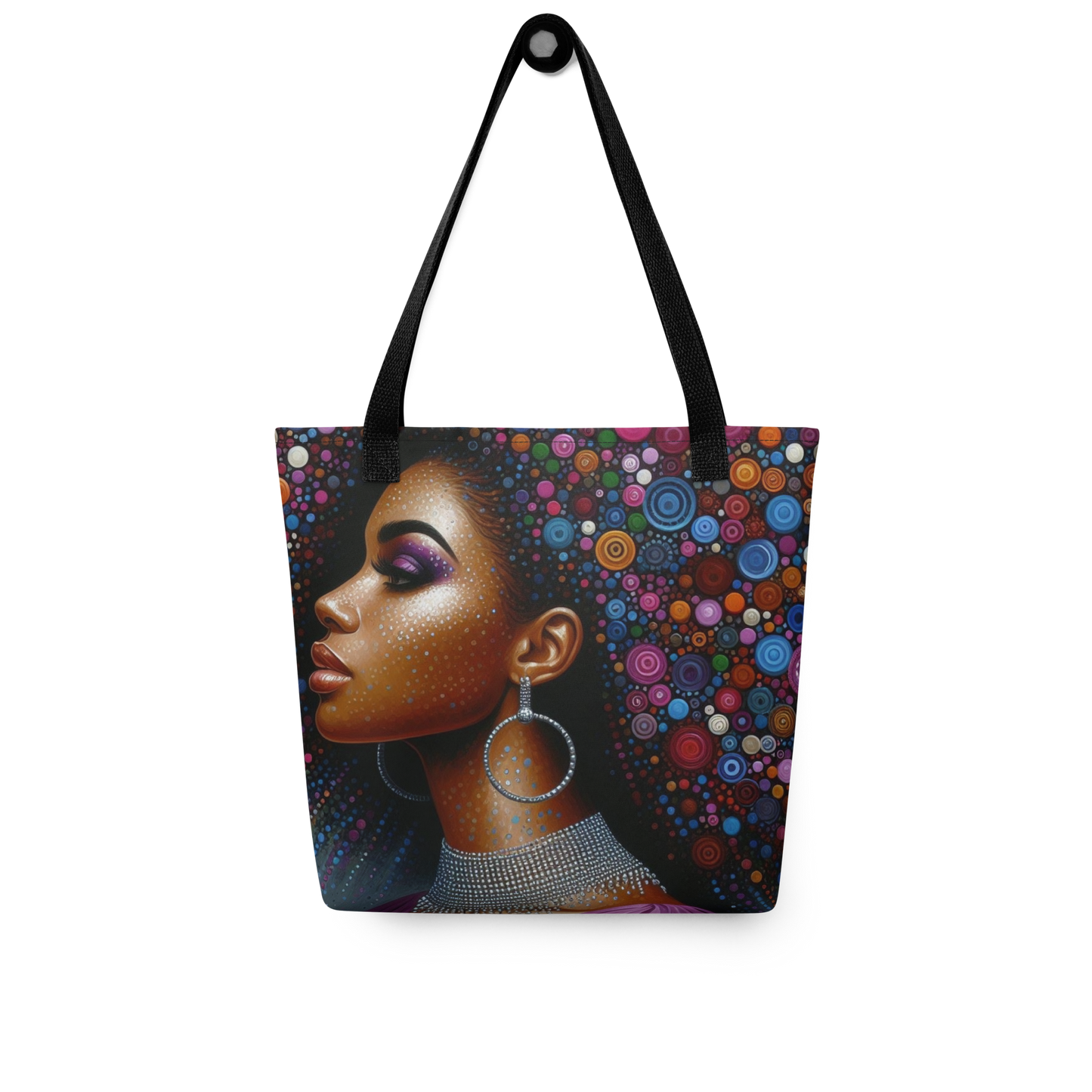 Beautiful Brown Girl Circles of Color Regular Tote