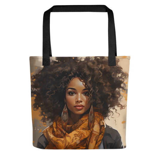 Beautiful Brown Girl Regular Tote
