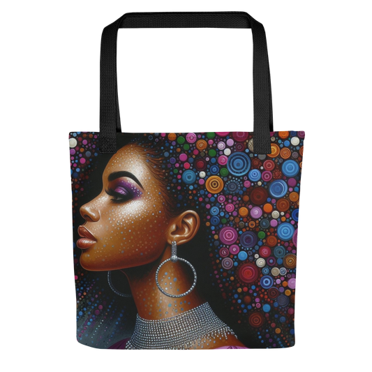 Beautiful Brown Girl Circles of Color Regular Tote